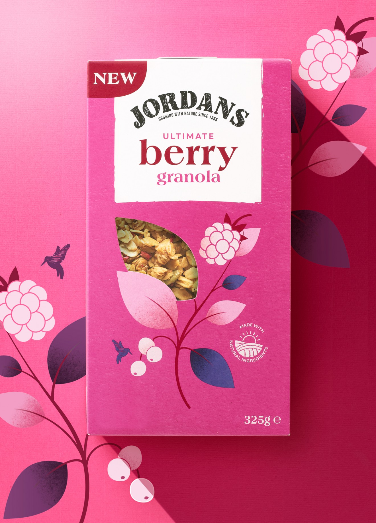 Quatre Mains package design - Jordans Ultimate Granola packaging design