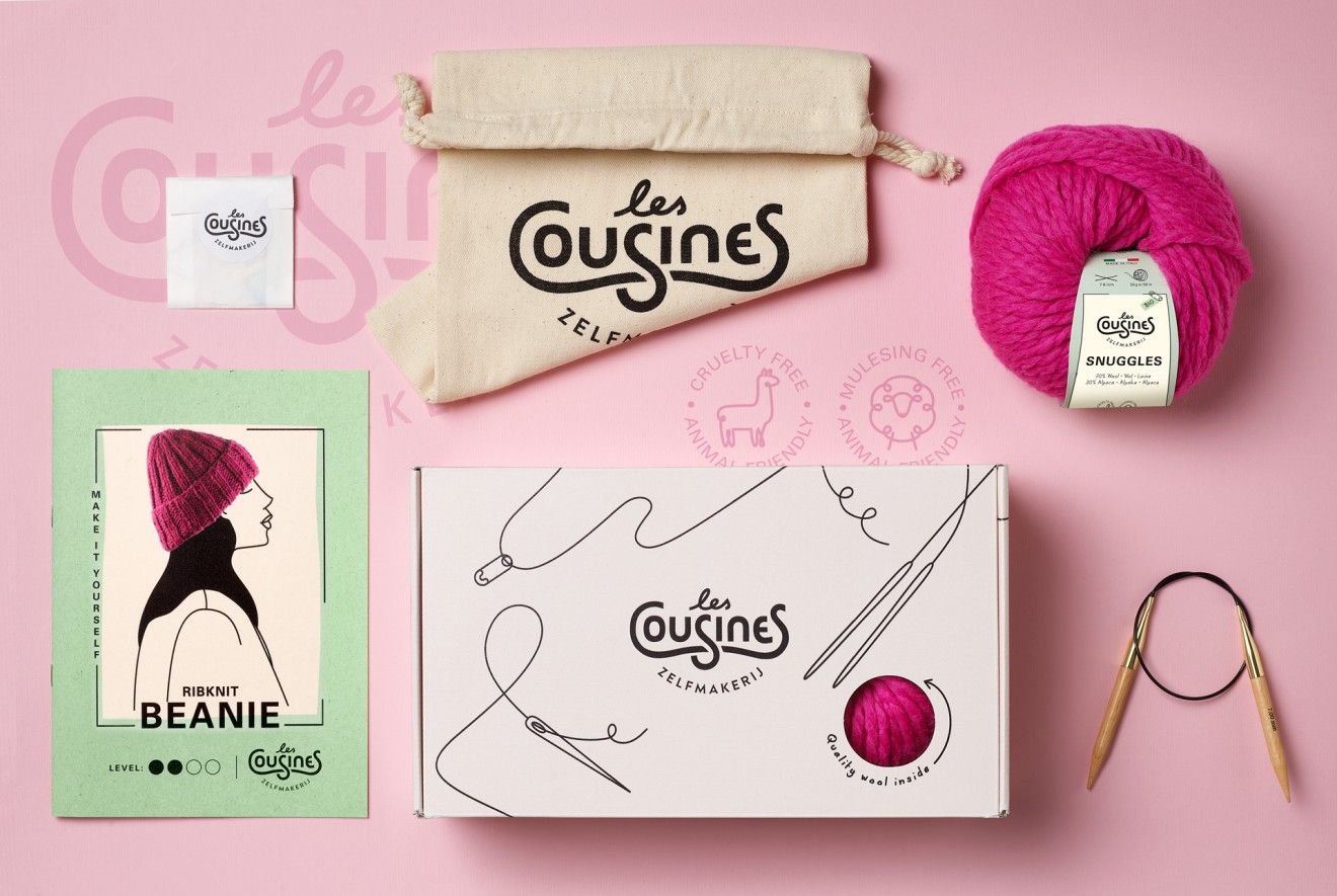 Quatre Mains package design - 