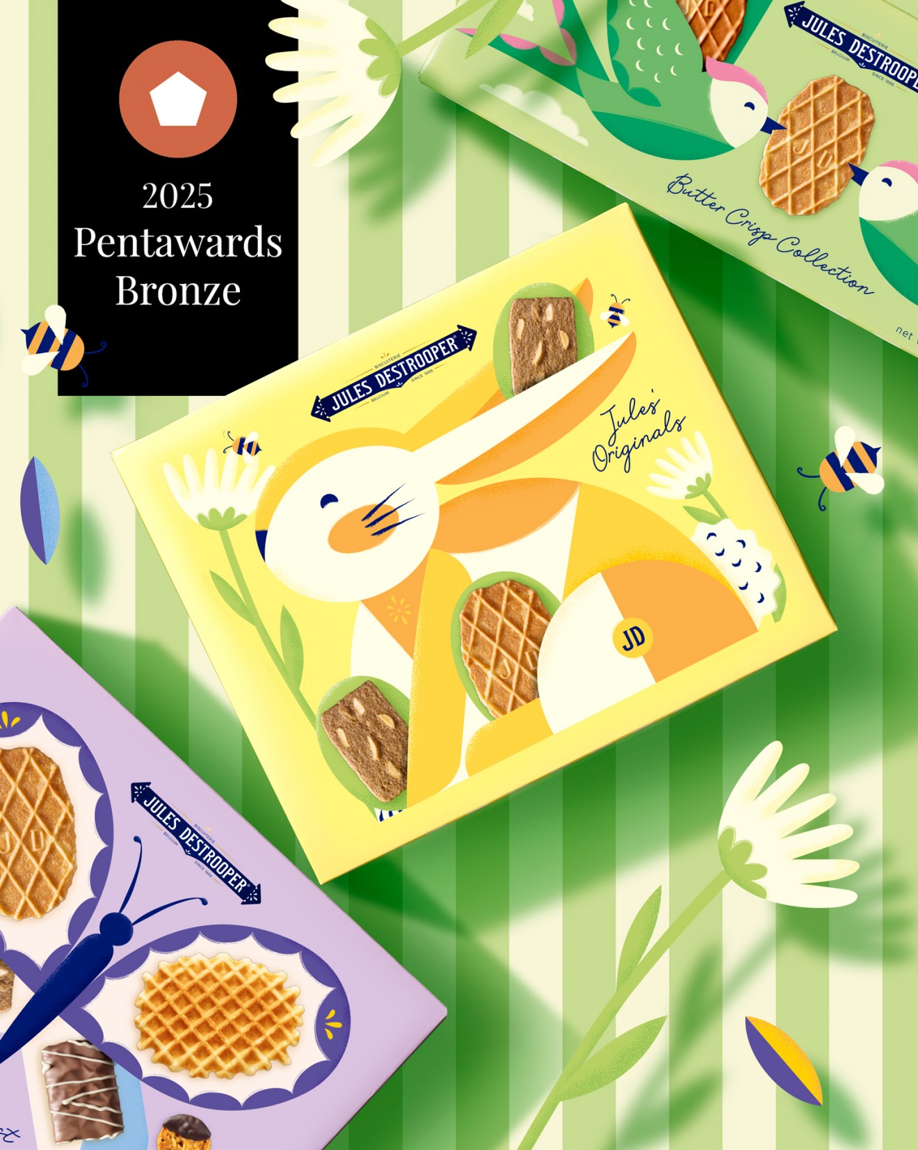 Quatre Mains package design -