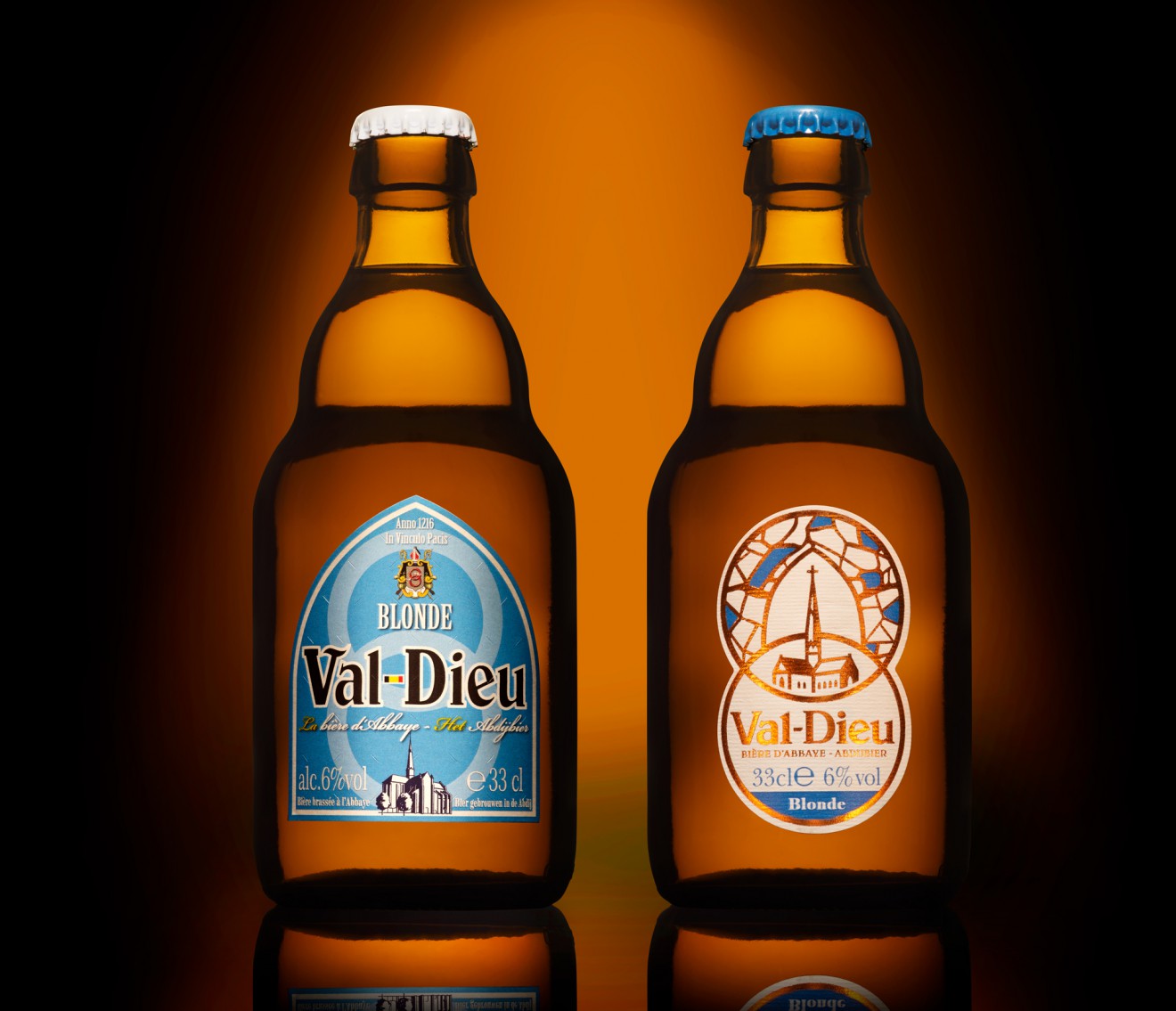 Quatre Mains package design - packaging, design, voor en na, bier, quatre mains