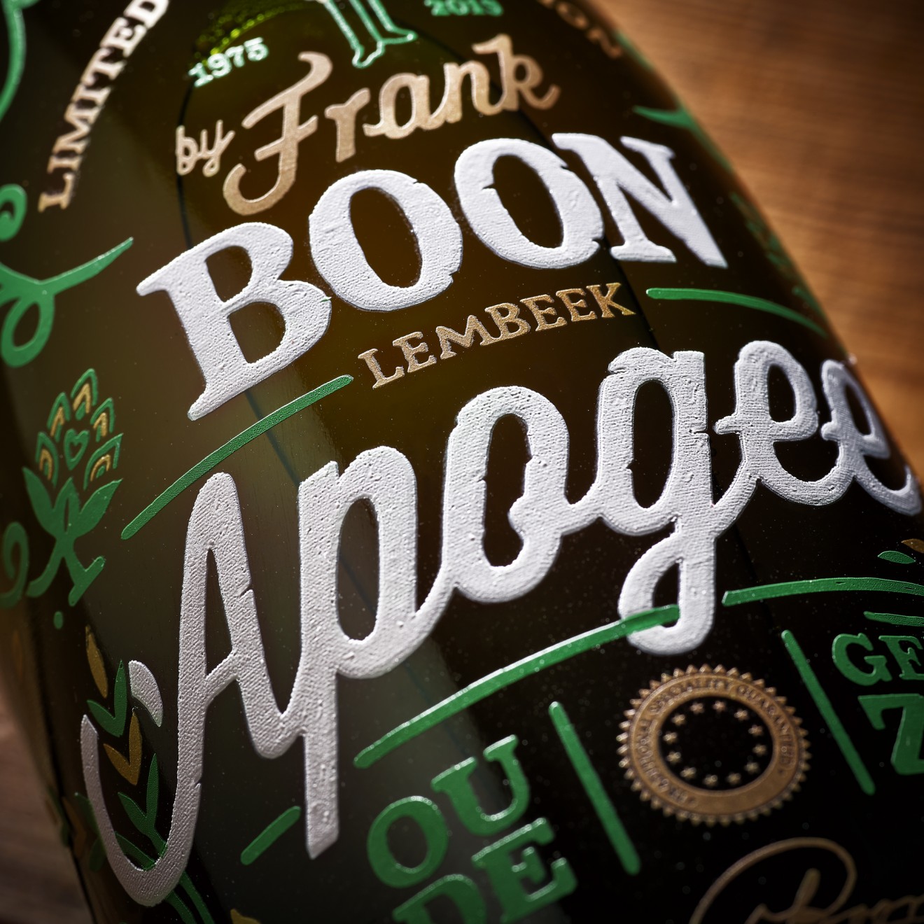 Quatre Mains package design - geuze, lambiek, apogee, brewery