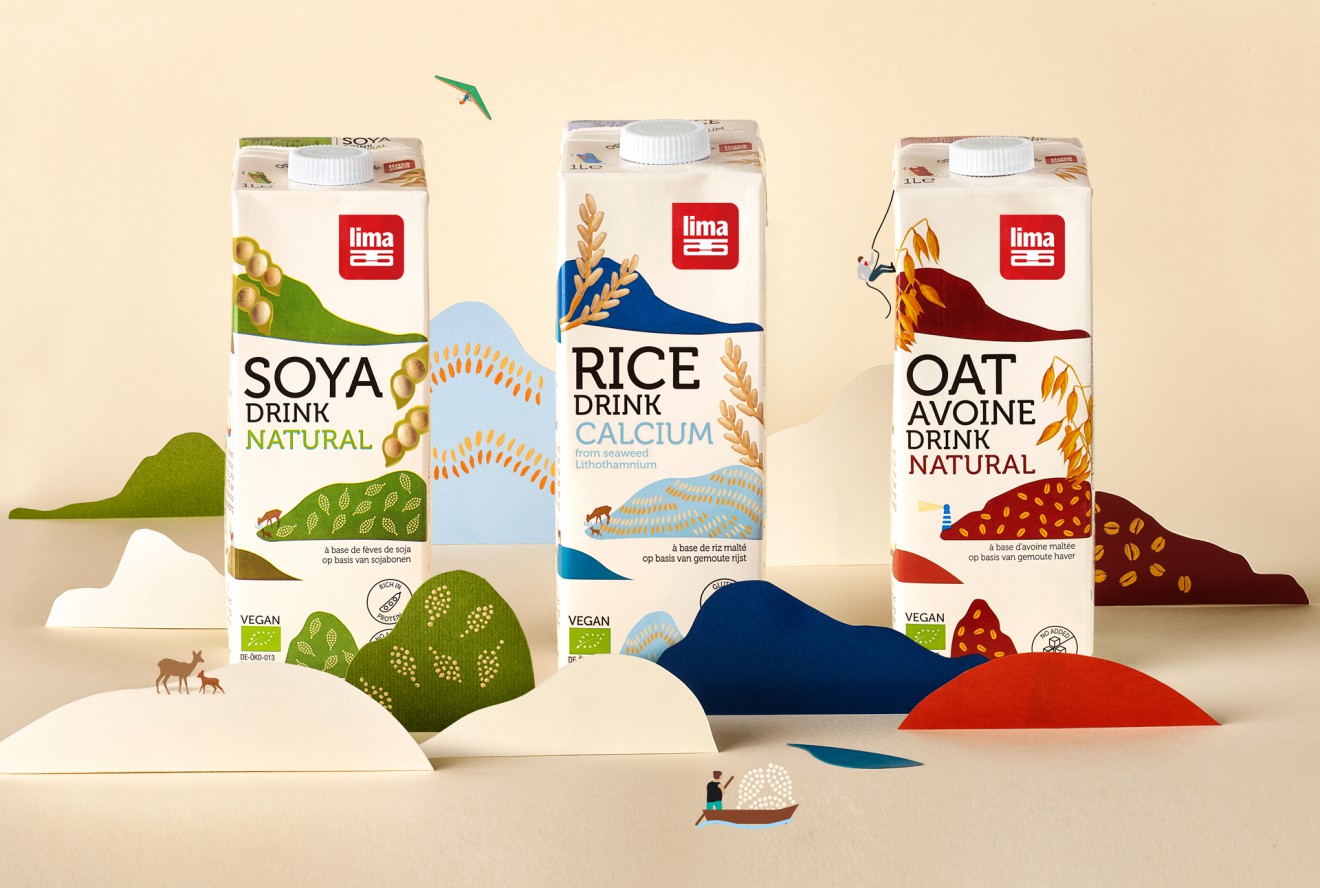 Quatre Mains package design - 