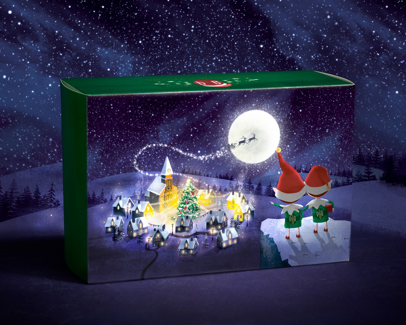 Quatre Mains package design - Phillip's Biscuits Christmas Collection 2023