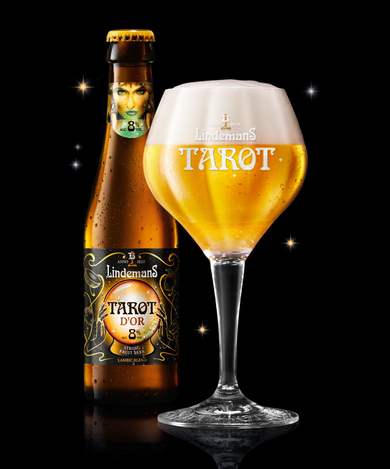 Quatre Mains package design - Tarot Brand Creation for Lindemans