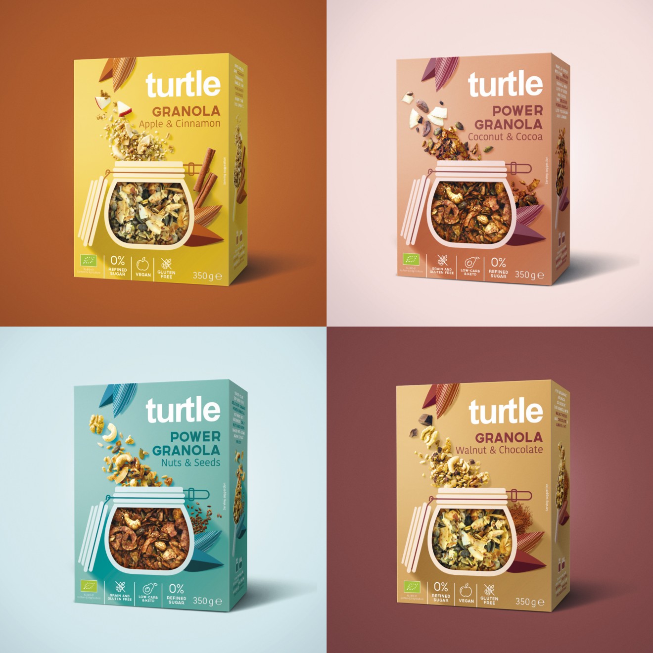 Quatre Mains package design - turtle, award