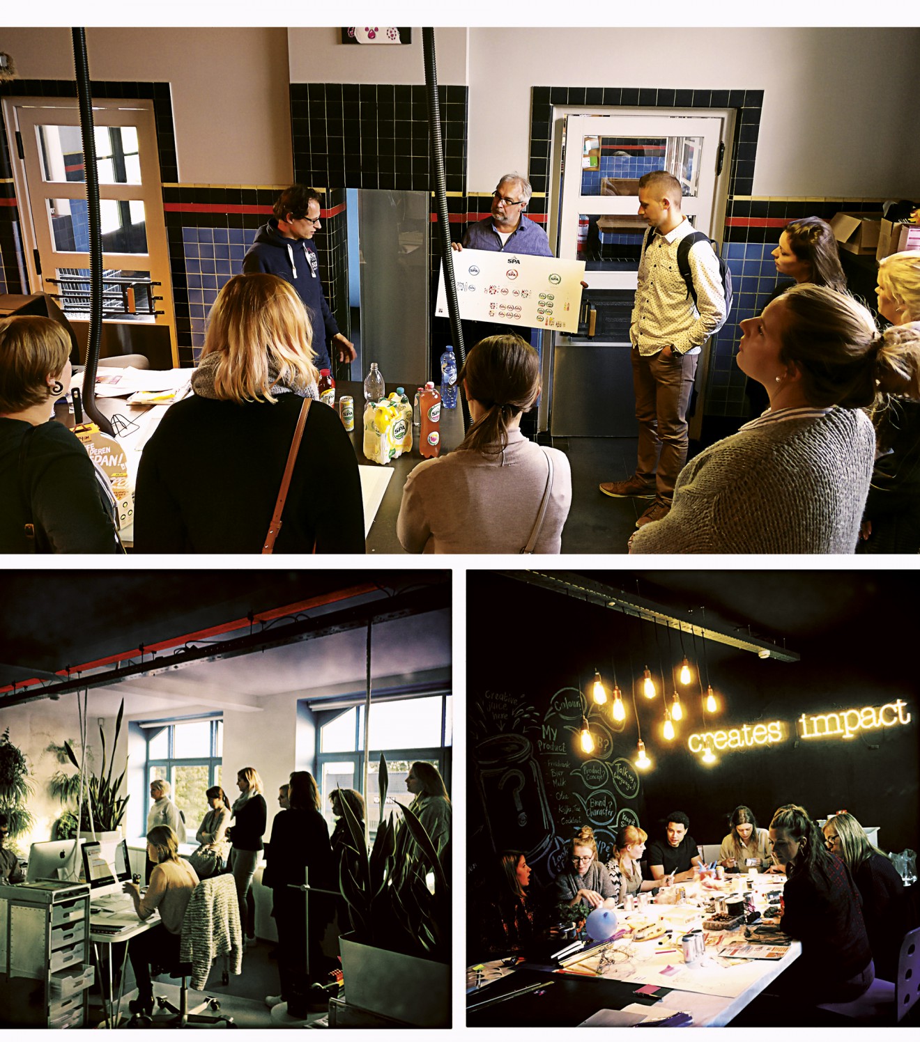 Quatre Mains package design - workshop, visit, luka