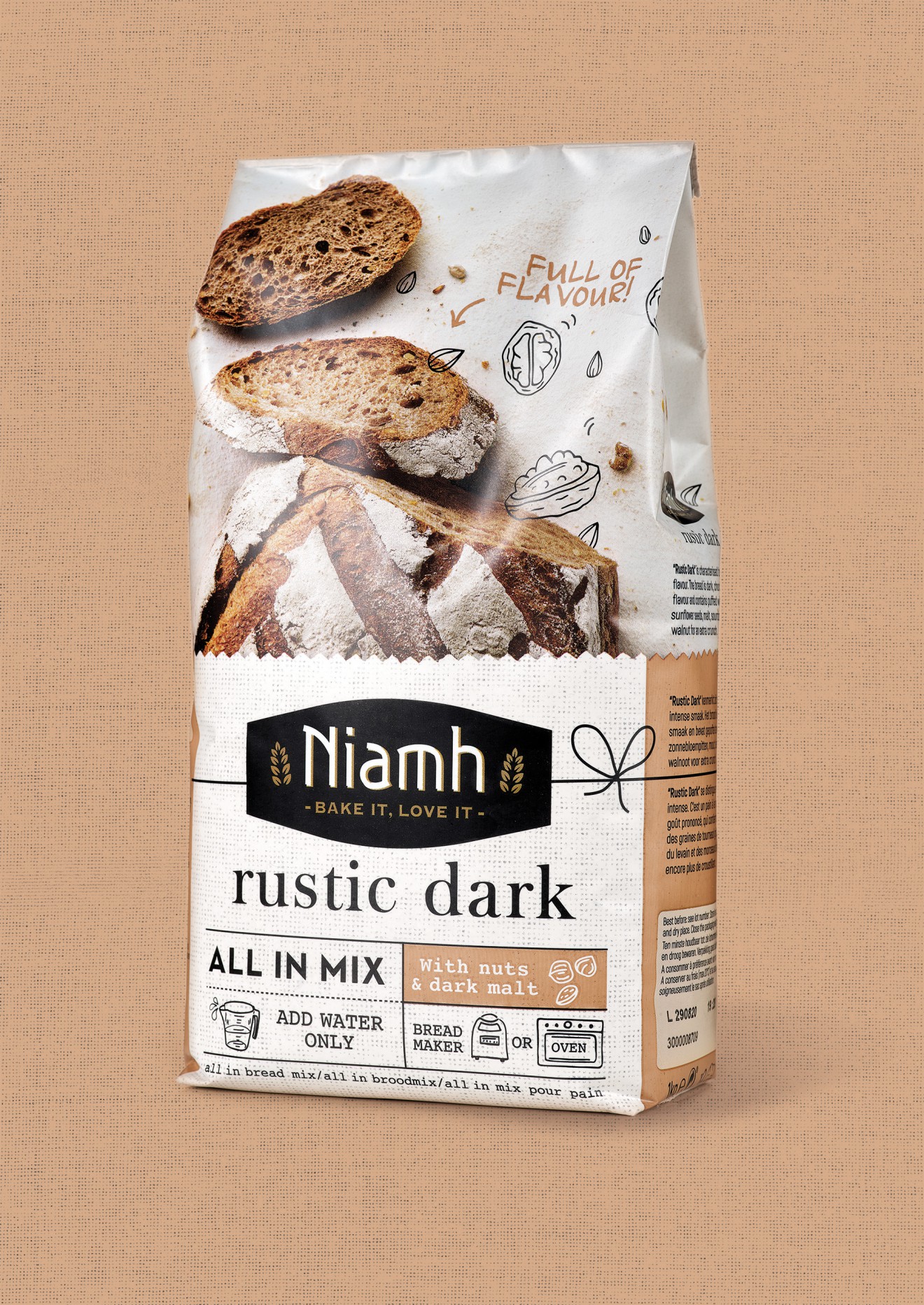 Quatre Mains package design -