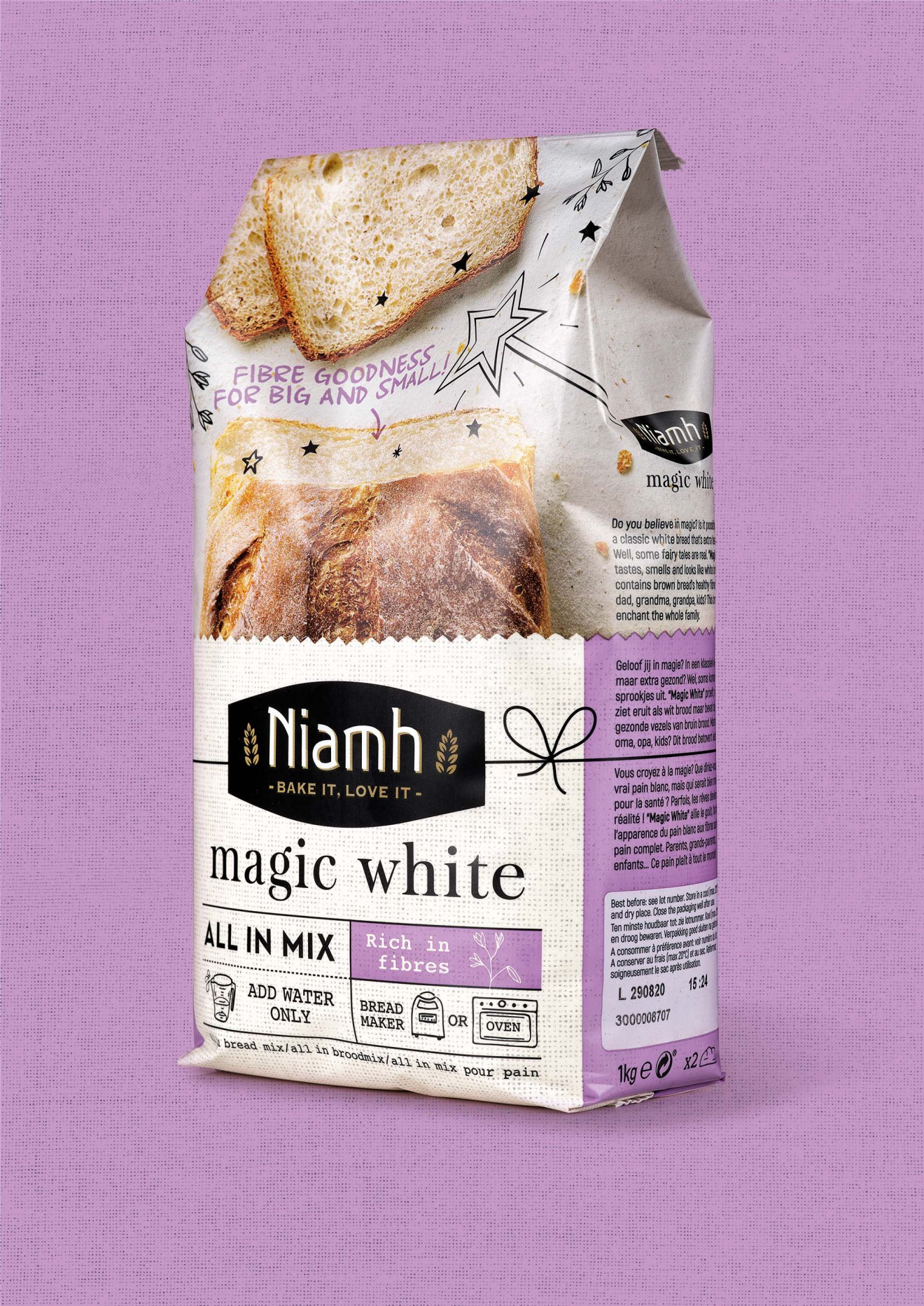 Quatre Mains package design -