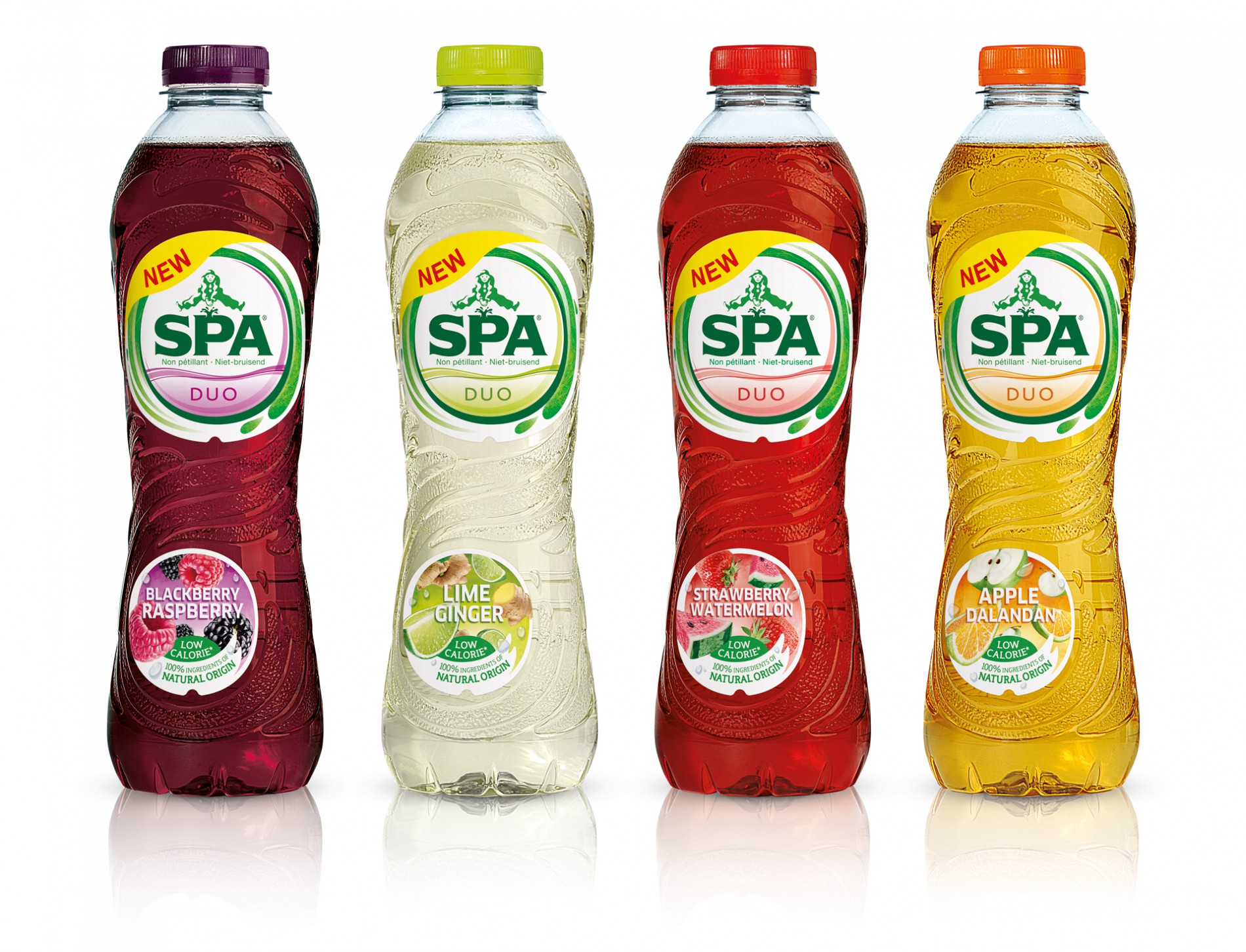 Quatre Mains package design - spa, lemonade, quatre mains