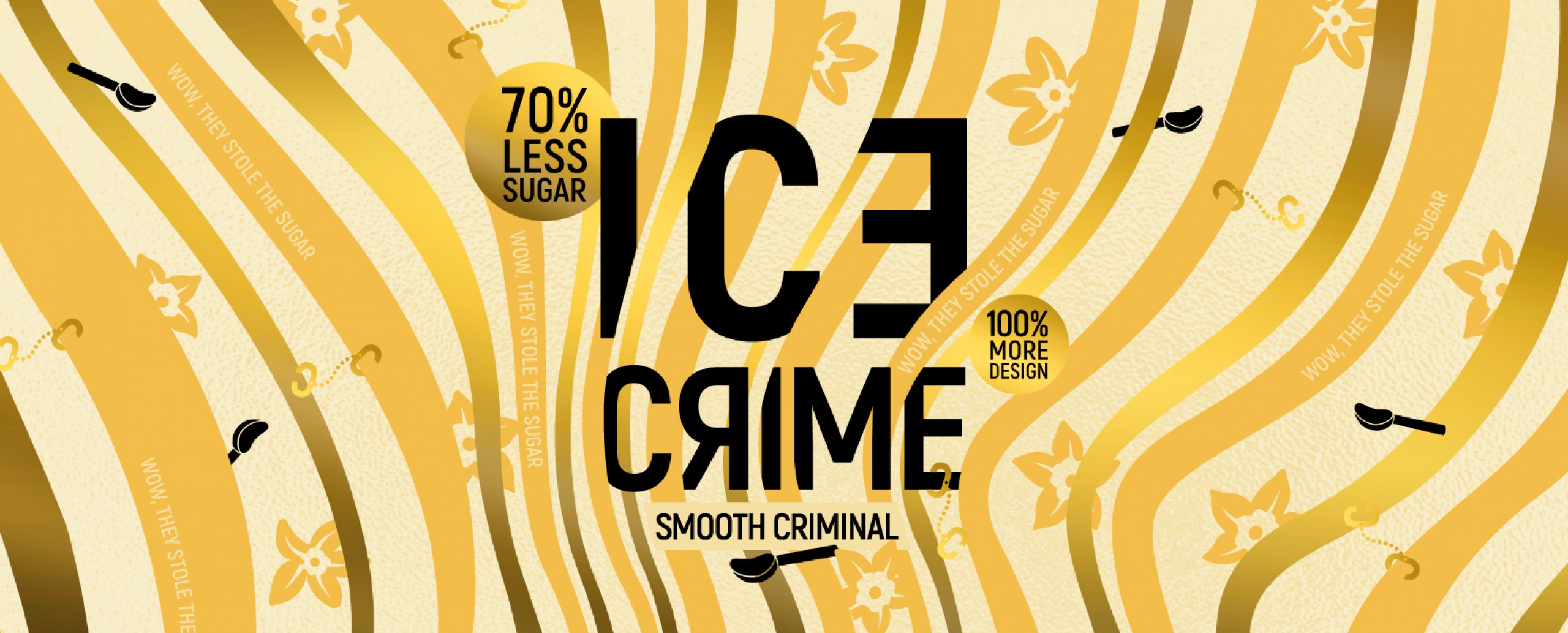Quatre Mains package design - Package design ice cream, quatre mains, restyling, packaging