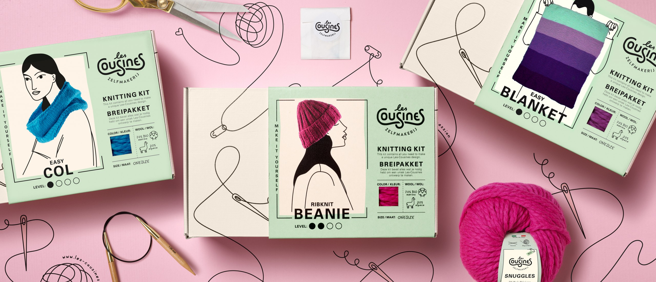 Quatre Mains package design - Package design 