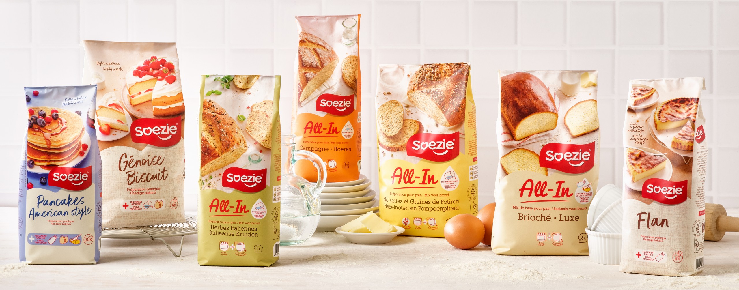 Quatre Mains package design - Package design soezie, restyling, quatre mains
