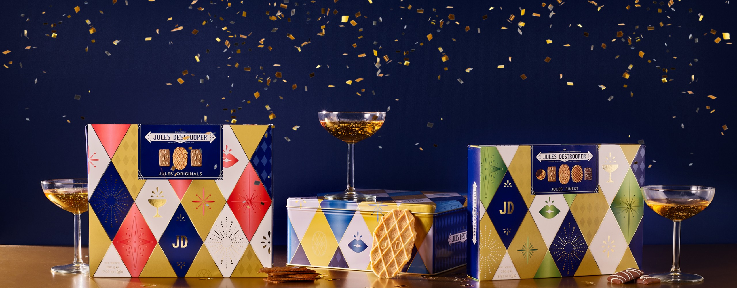 Quatre Mains package design - Package design end of year, Jules destrooper