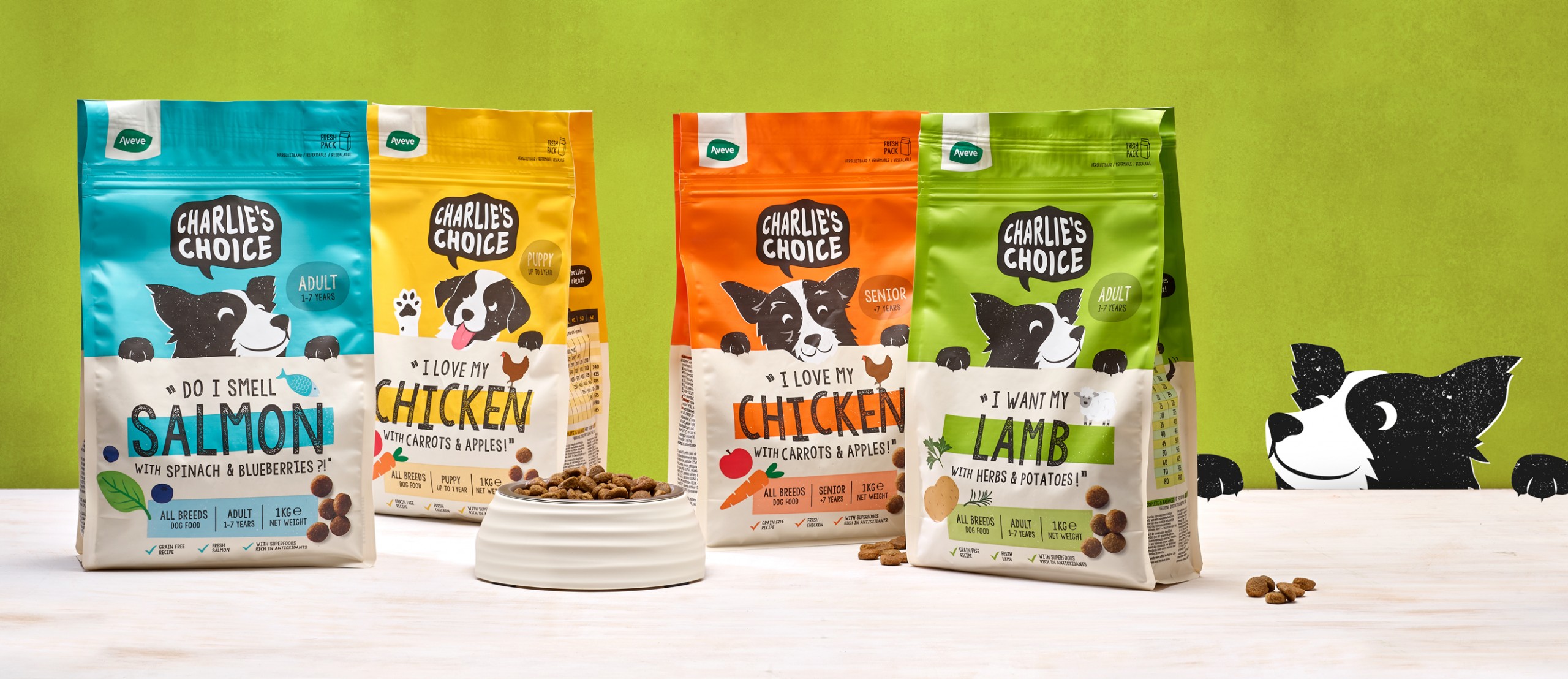 Quatre Mains package design - Package design Charlie's Choice Design for Aveve