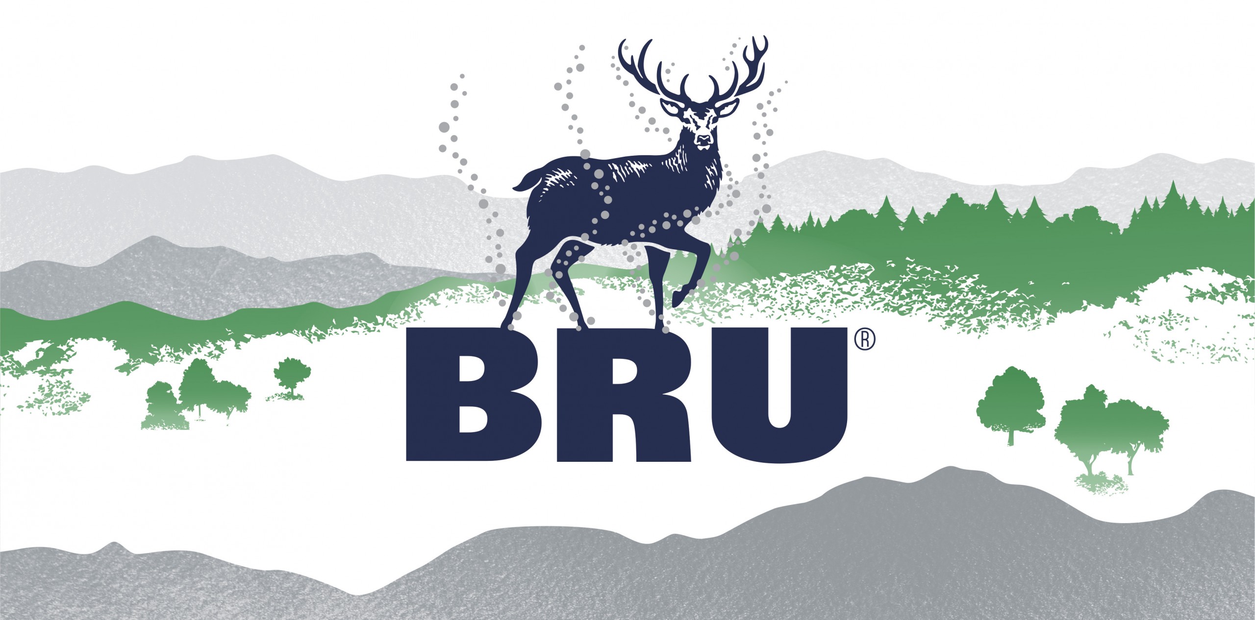 Quatre Mains package design - Package design bru, brand, water, mineral, sparkling, quatre mains